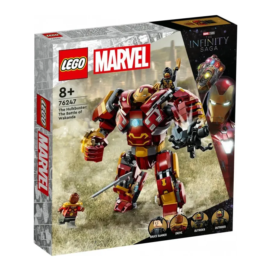 Klocki Super Heroes 76247 Hulkbuster: bitwa o Wakandę