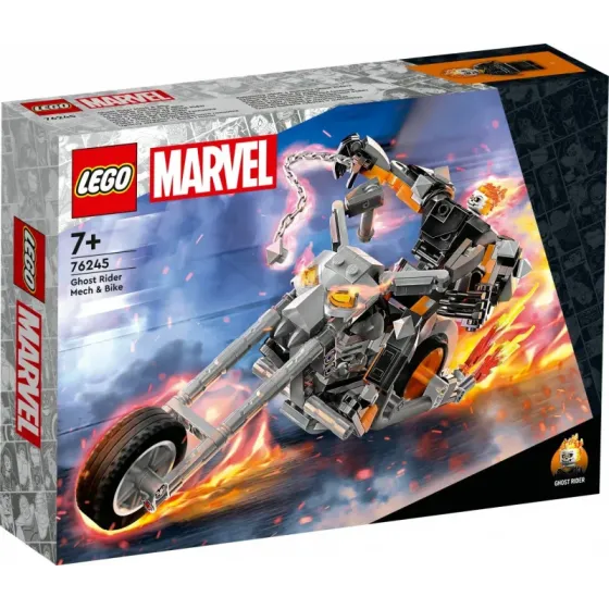 Klocki Super Heroes 76245 Upiorny Jeździec - mech i motor