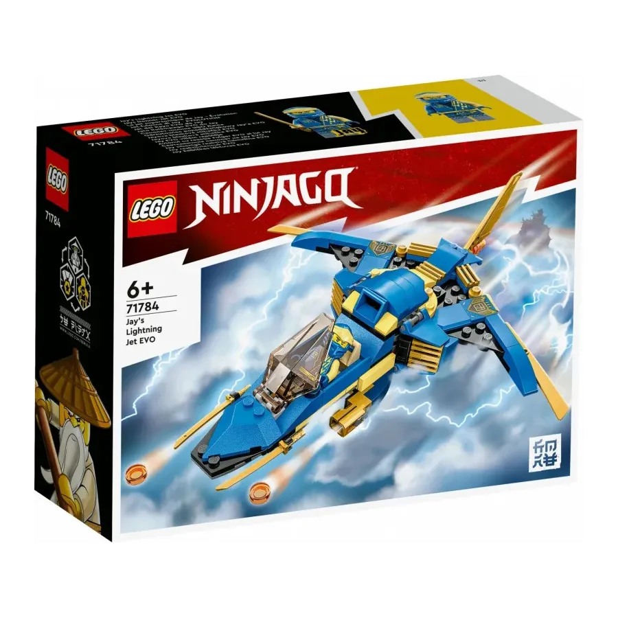 Klocki Ninjago 71784 Odrzutowiec ponaddźwiękowy Jaya EVO