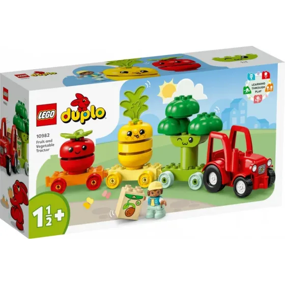 Klocki DUPLO 10982 Traktor z warzywami i owocami
