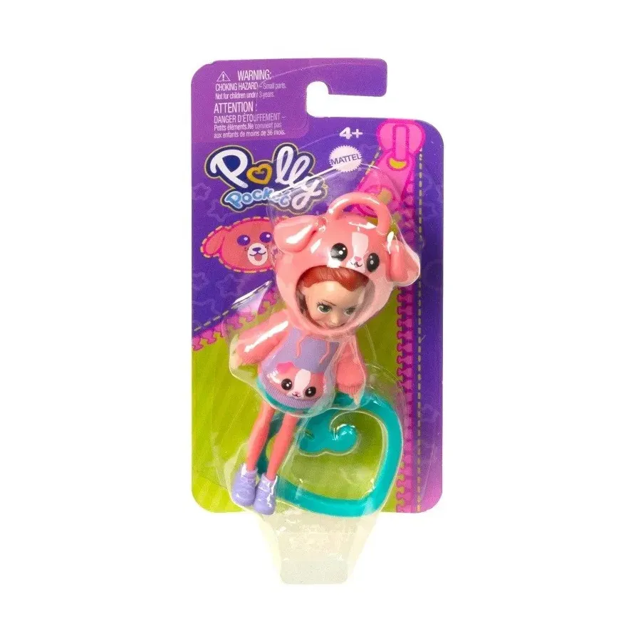 Figurka Polly Pocket zawieszka Świnka