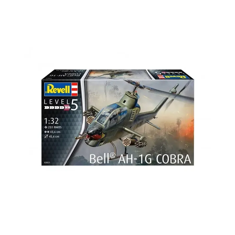 Model plastikowy Helikopter AH-1G Cobra 1/32