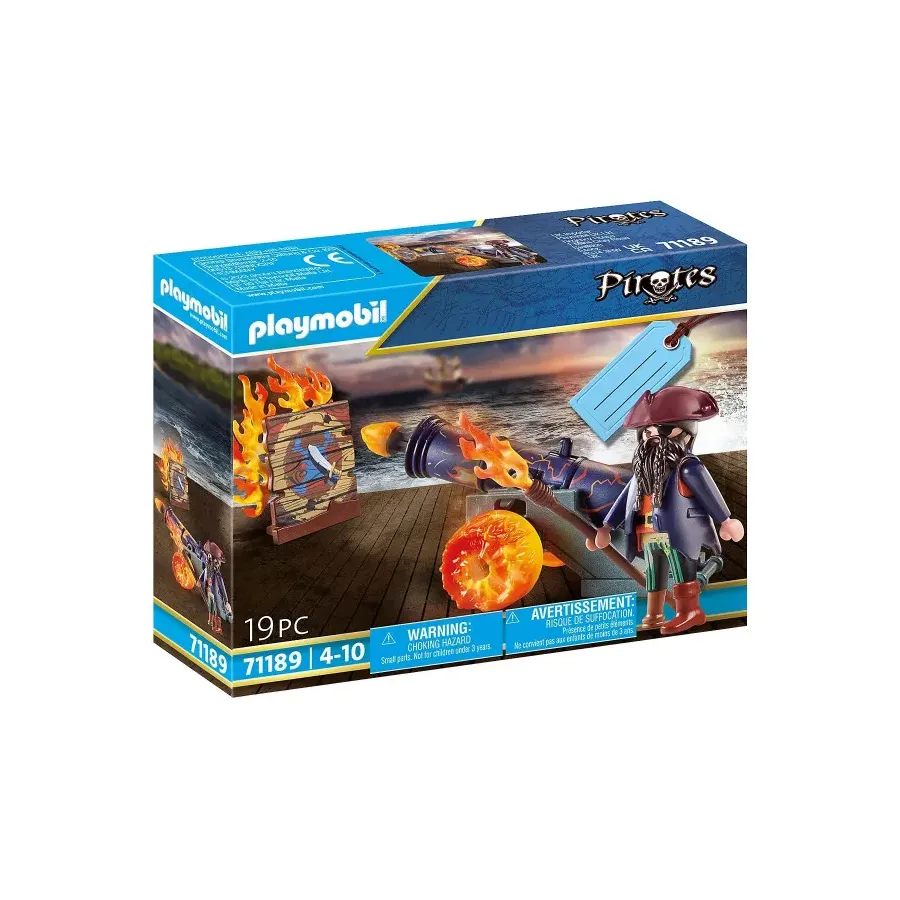 Zestaw Pirates 71189 Pirat z armatą