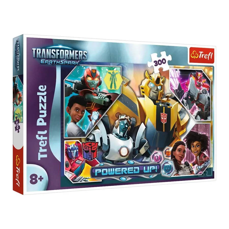 Puzzle 300 elementów W świecie Transformers