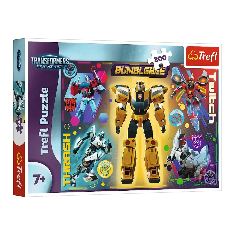 Puzzle 200 elementów Transformers