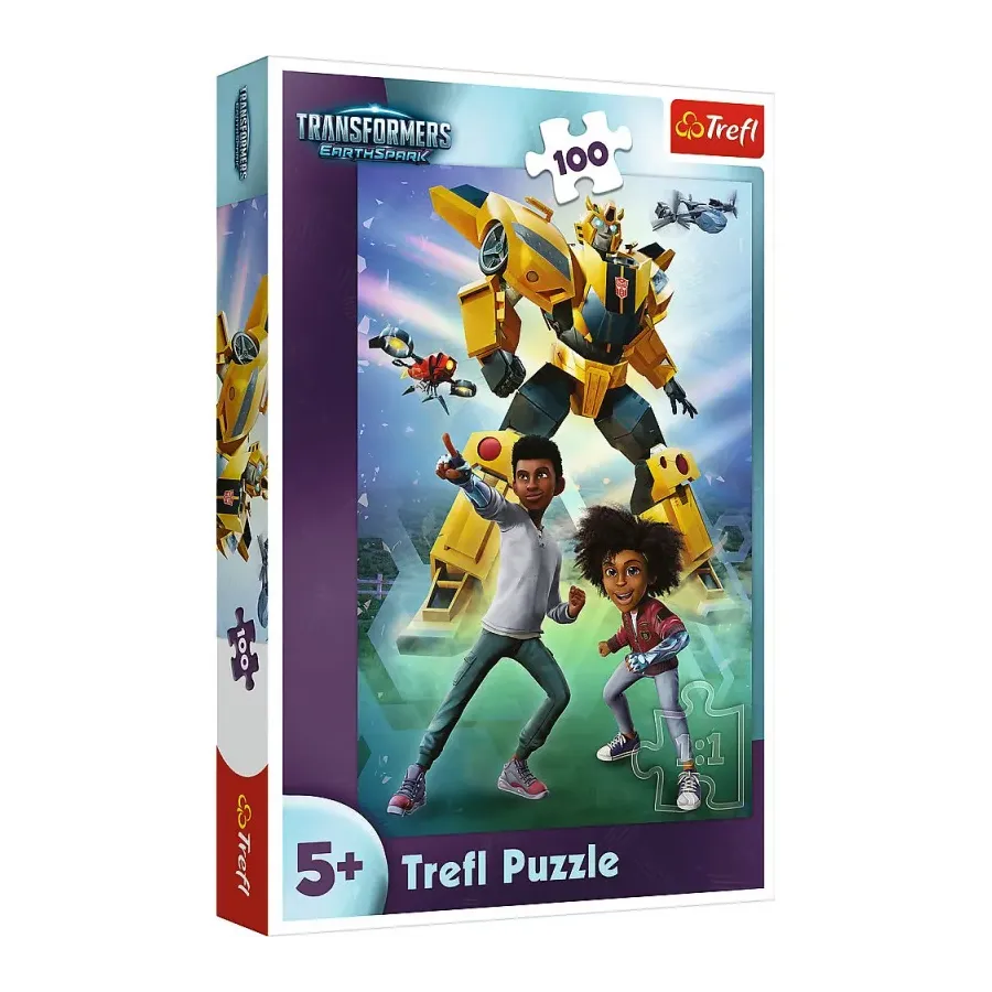 Puzzle 100 elementów Drużyna Transformers