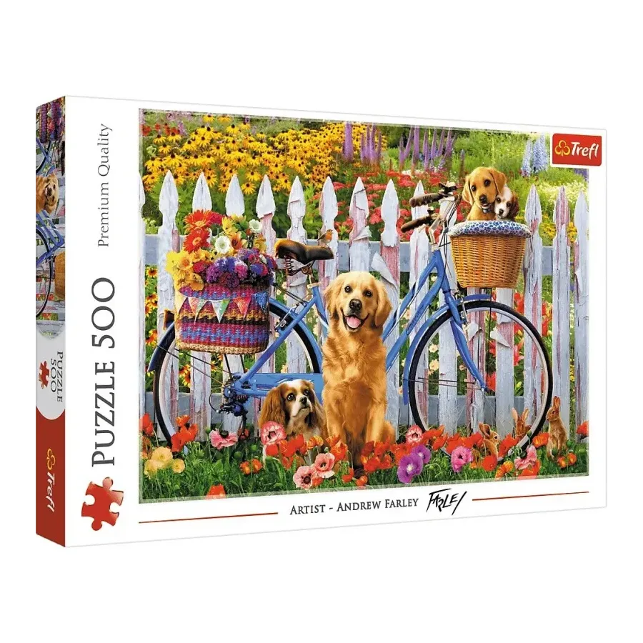 Puzzle 500 elementów Pieska przygoda