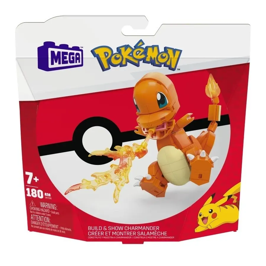 Klocki Mega Pokemon Charmander