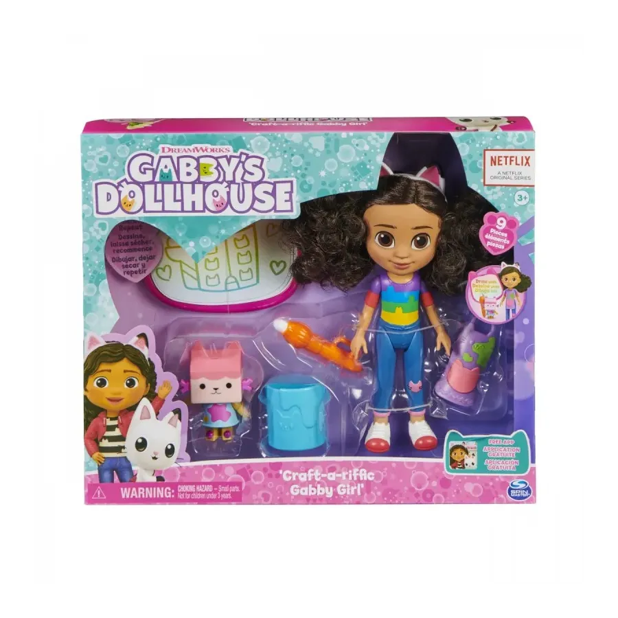 Lalka Koci Domek Gabi Zestaw Artystyczny