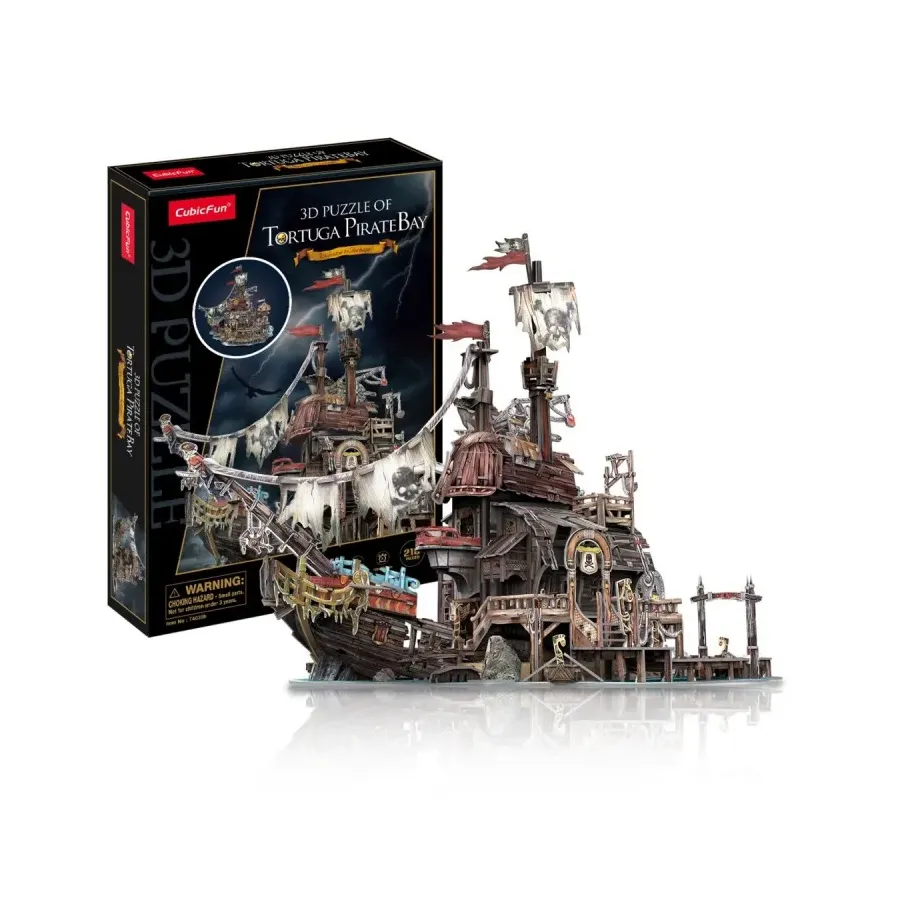 Puzzle 3D - Zatoka piratów
