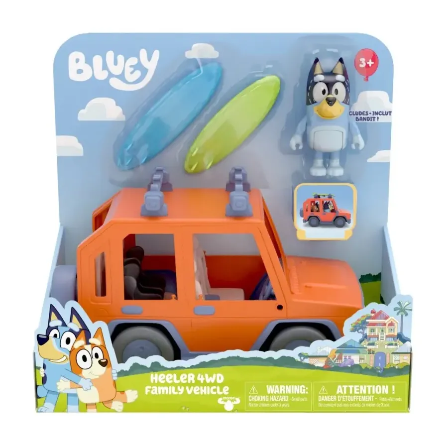 Bluey Rodzinne Auto