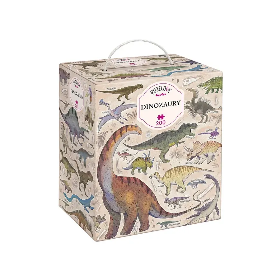 Puzzle 200 elementów Puzzlove Dinozaury