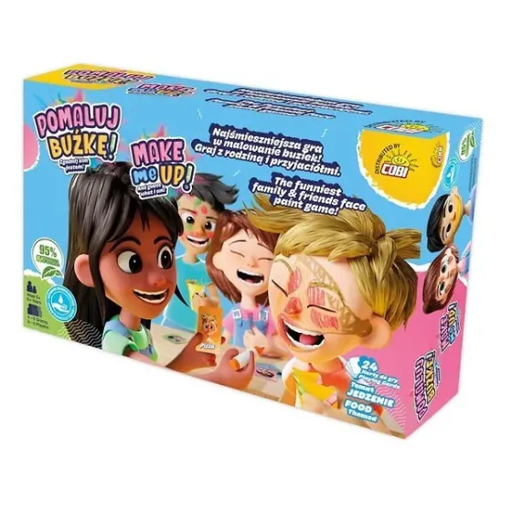 Gra Pomaluj Buźke Tematyka Jedzenie