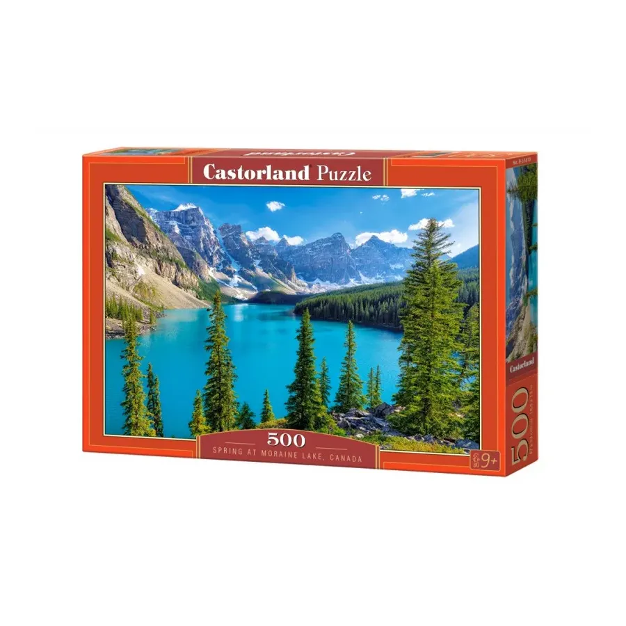 Puzzle 500 elementów Jezioro Moraine Kanada