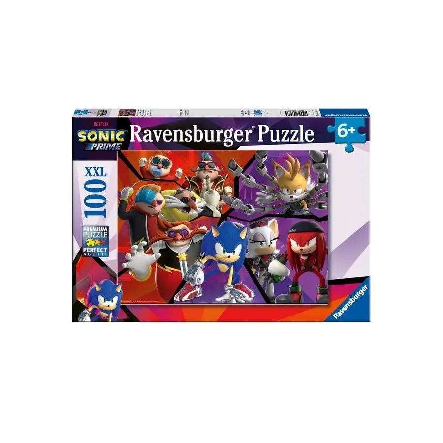 Puzzle 100 elementów Sonic Prime