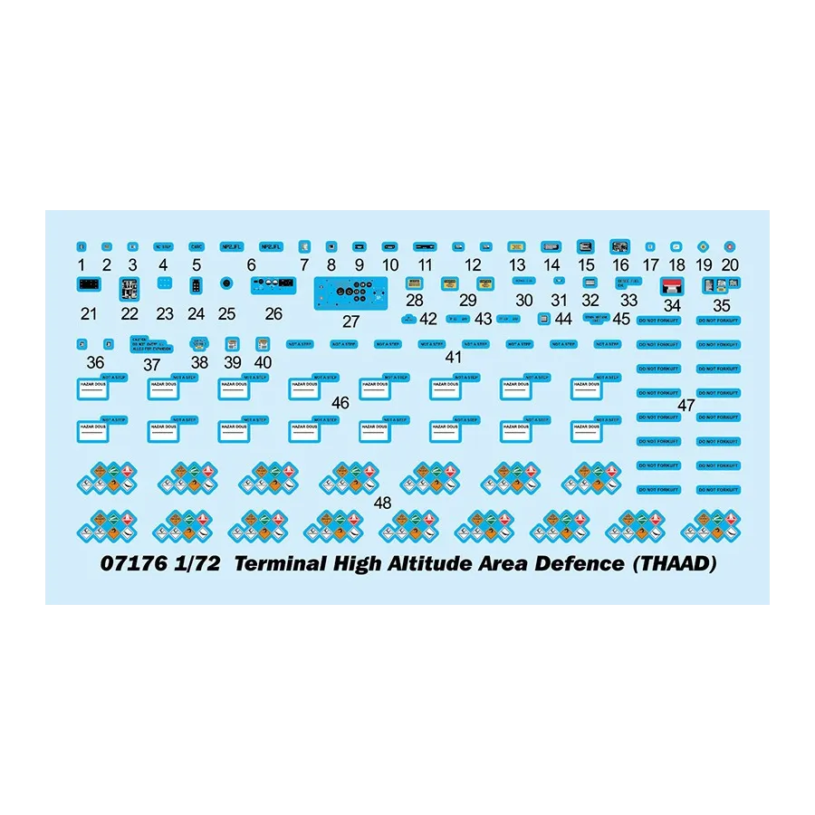 Trumpeter 07176 1:72 Terminal High Altitude Area Defence