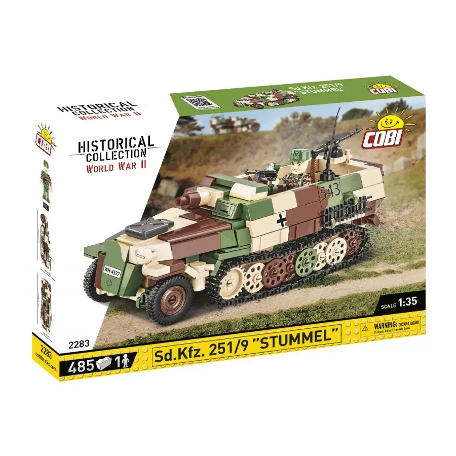 Klocki Sd.Kfz. 251/9 Stummel