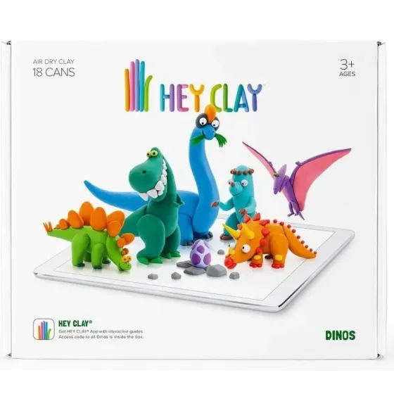 Masa plastyczna Hey Clay Dinozaury