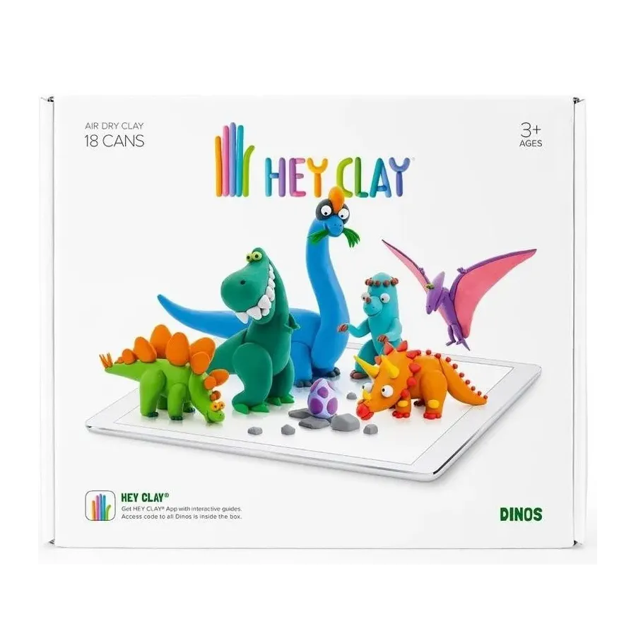 Masa plastyczna Hey Clay Dinozaury