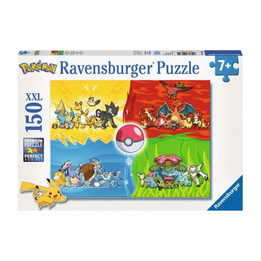 Puzzle 150 elementów Pokemon