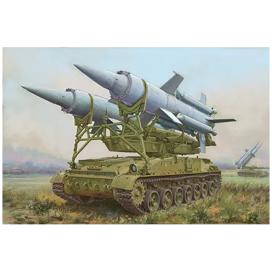 Trumpeter 07178 1:72 Soviet 2K11A TEK w/9M8M Missile Krug-a