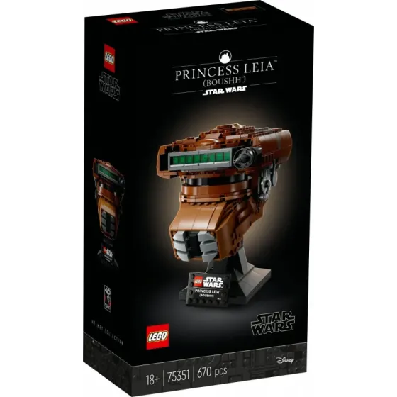 Klocki Star Wars 75351 Hełm księżniczki Lei