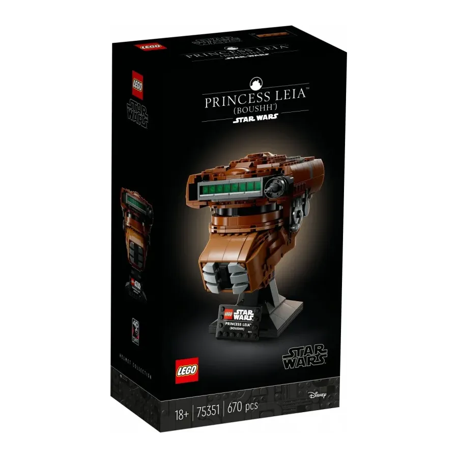 Klocki Star Wars 75351 Hełm księżniczki Lei