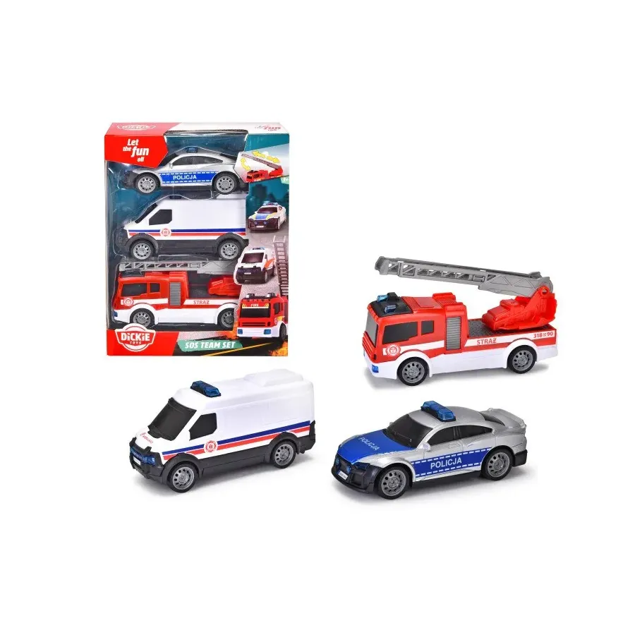 Pojazdy ratunkowe SOS 3-pak