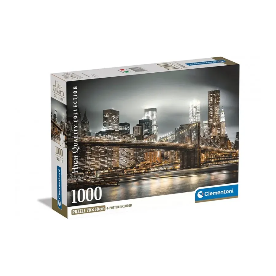 Puzzle 1000 elementów Compact New York Skyline