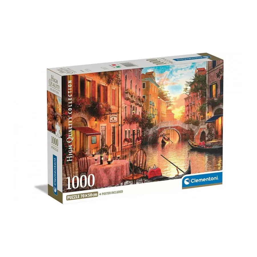 Puzzle 1000 elementów Compact Wenecja