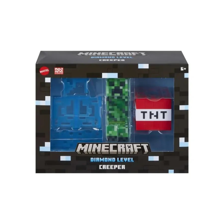 Minecraft Creeper Diamentowy poziom