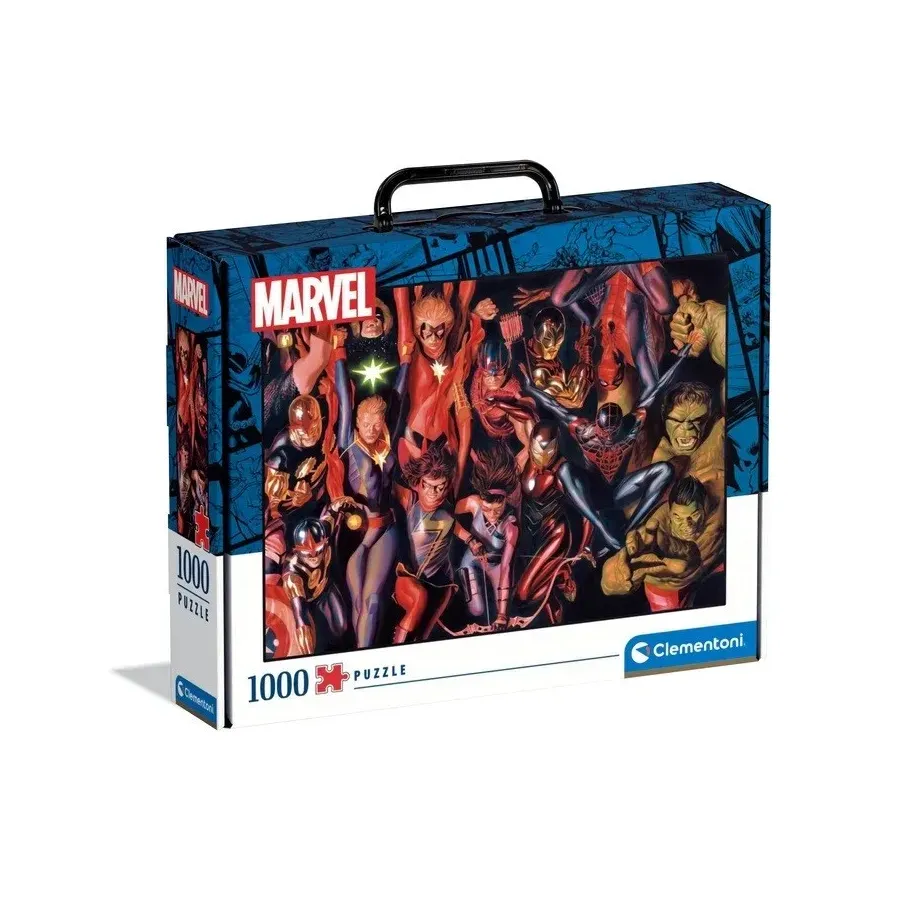 Puzzle 1000 elementów Brief Case Marvel