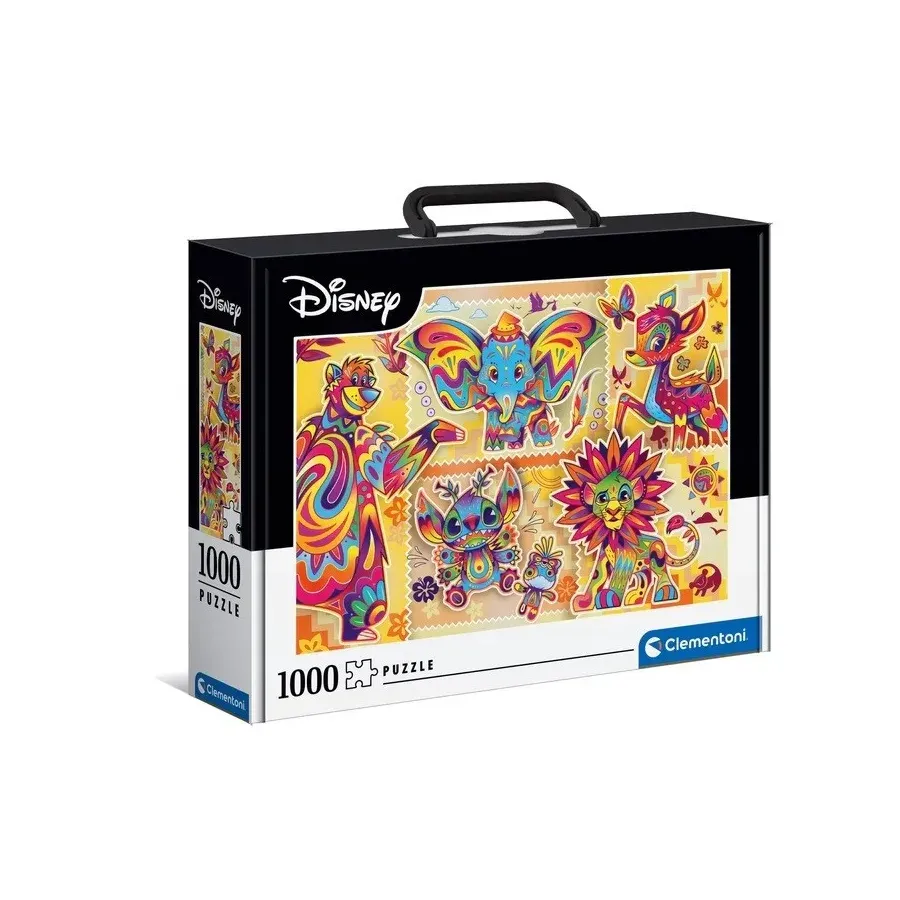 Puzzle 1000 elementów Brief Case Disney Classic