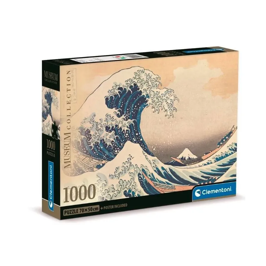 Puzzle 1000 elementów Hokusai: La Grande Onda