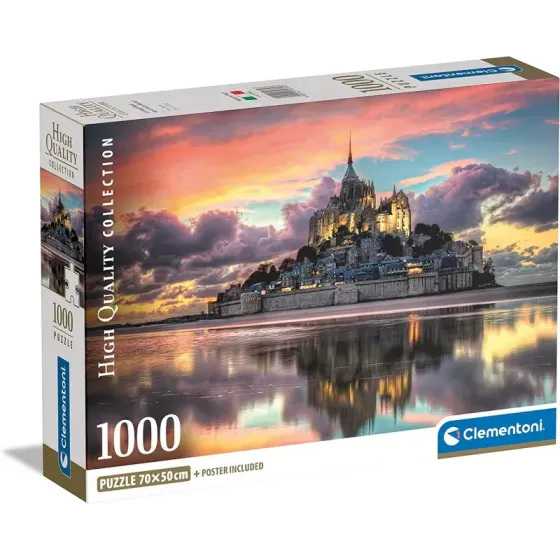 Puzzle 1000 elementów Compact Le Magnifique Mont Saint-Michel