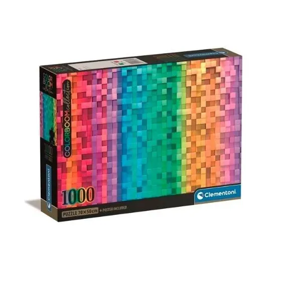 Puzzle 1000 elementów Compact Colorboom Pixel