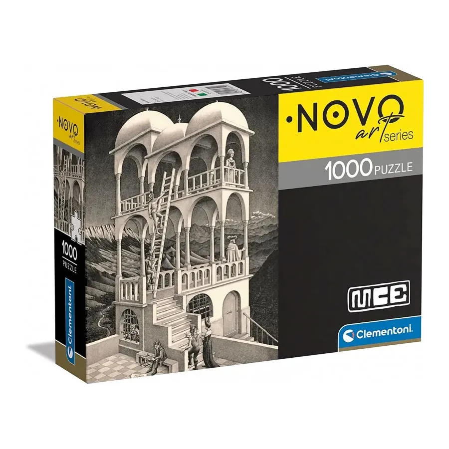 Puzzle 1000 elementów Compact Art Collection Escher Belvedere