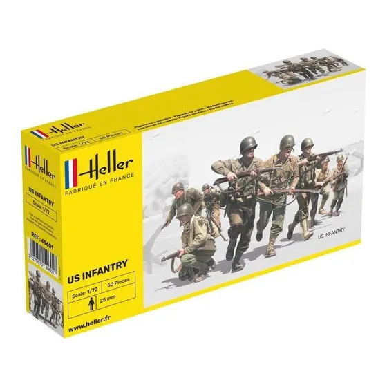 HELLER 49601 Figurki - Piechota USA - 1:72