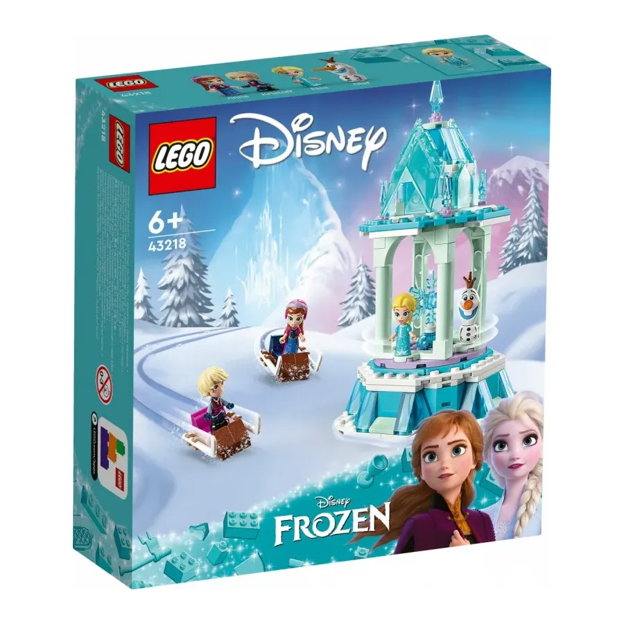 Klocki Disney Princess 43218 Magiczna karuzela Anny
