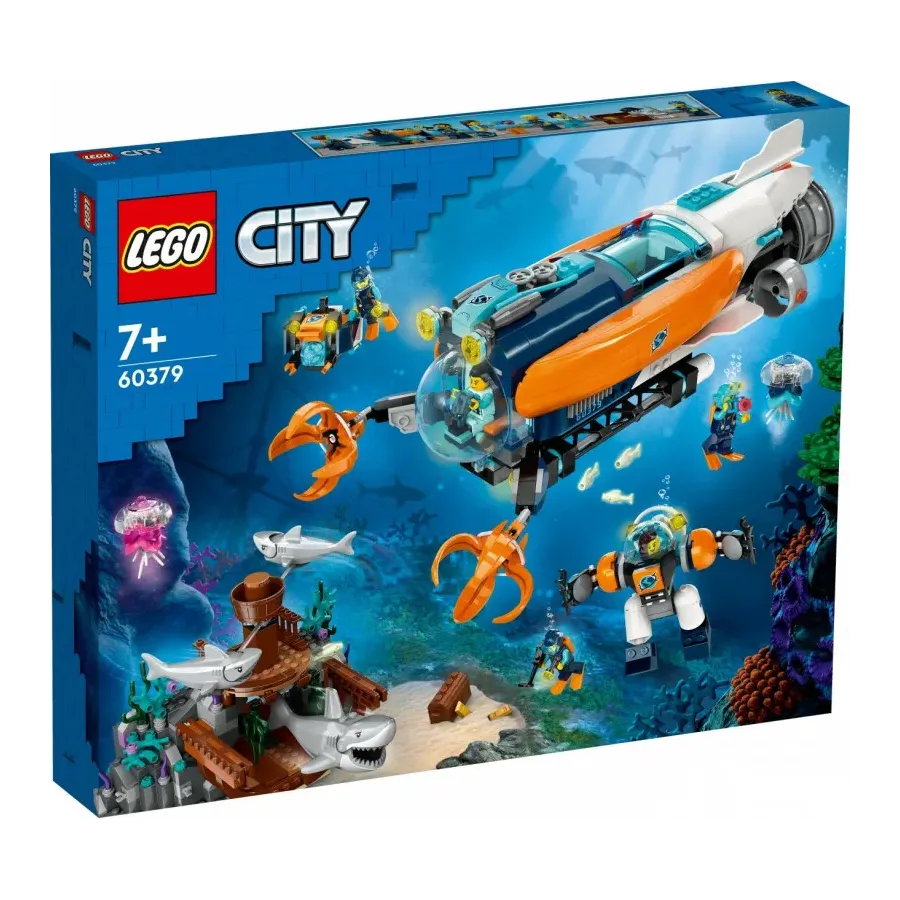 Klocki City 60379 Łódź podwodna badacza dna morskiego