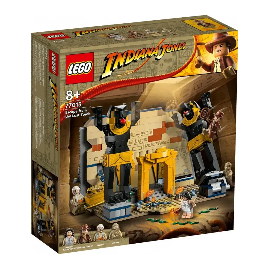 Klocki Indiana Jones 77013 Ucieczka z zaginionego grobowca