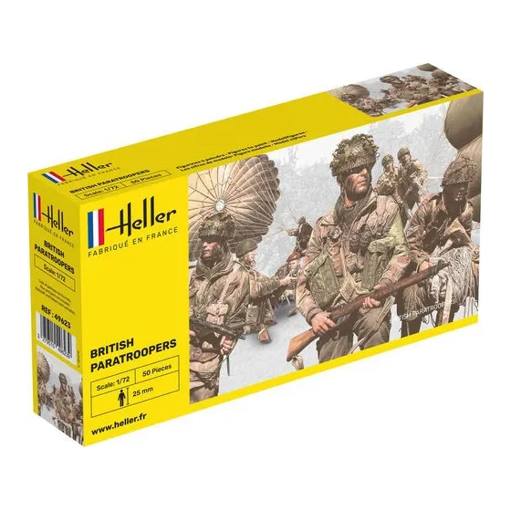 HELLER 49623 Figurki - Spadochroniarze brytyjscy - 1:72