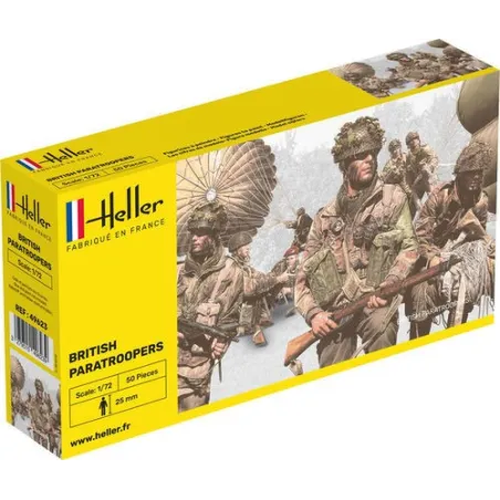 HELLER 49623 Figurki - Spadochroniarze brytyjscy - 1:72