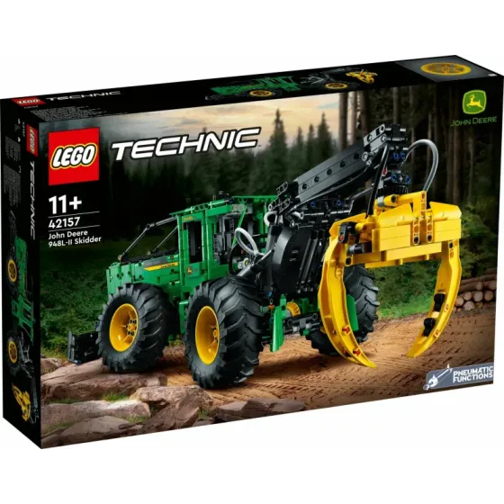 Klocki Technic 42157 Ciągnik zrywkowy John Deere 948L-II