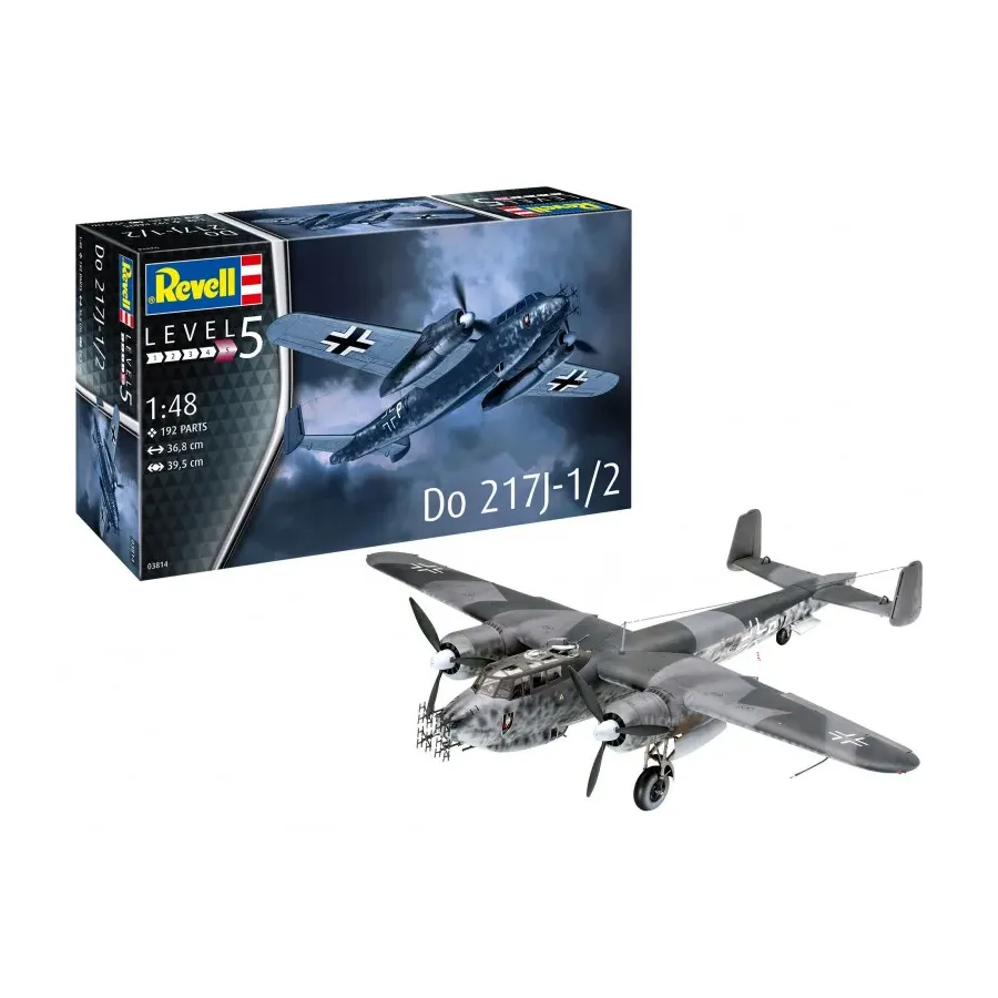 Model plastikowy Samolot DO 217J 1/2 1/48