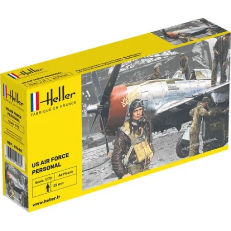 HELLER 49648 Figurki - Obsługa USAAF - 1:72