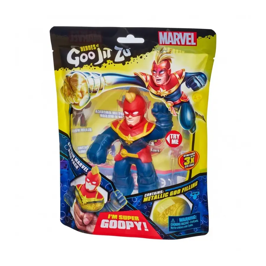 Figurka Goo Jit Zu Marvel Kapitan Marvel