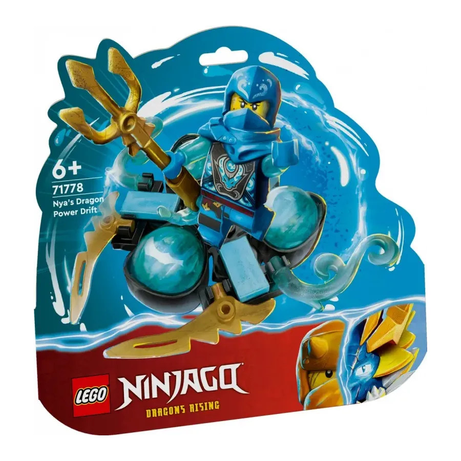 Klocki Ninjago 71778 Smocza moc Nyi - driftowanie spinjitzu