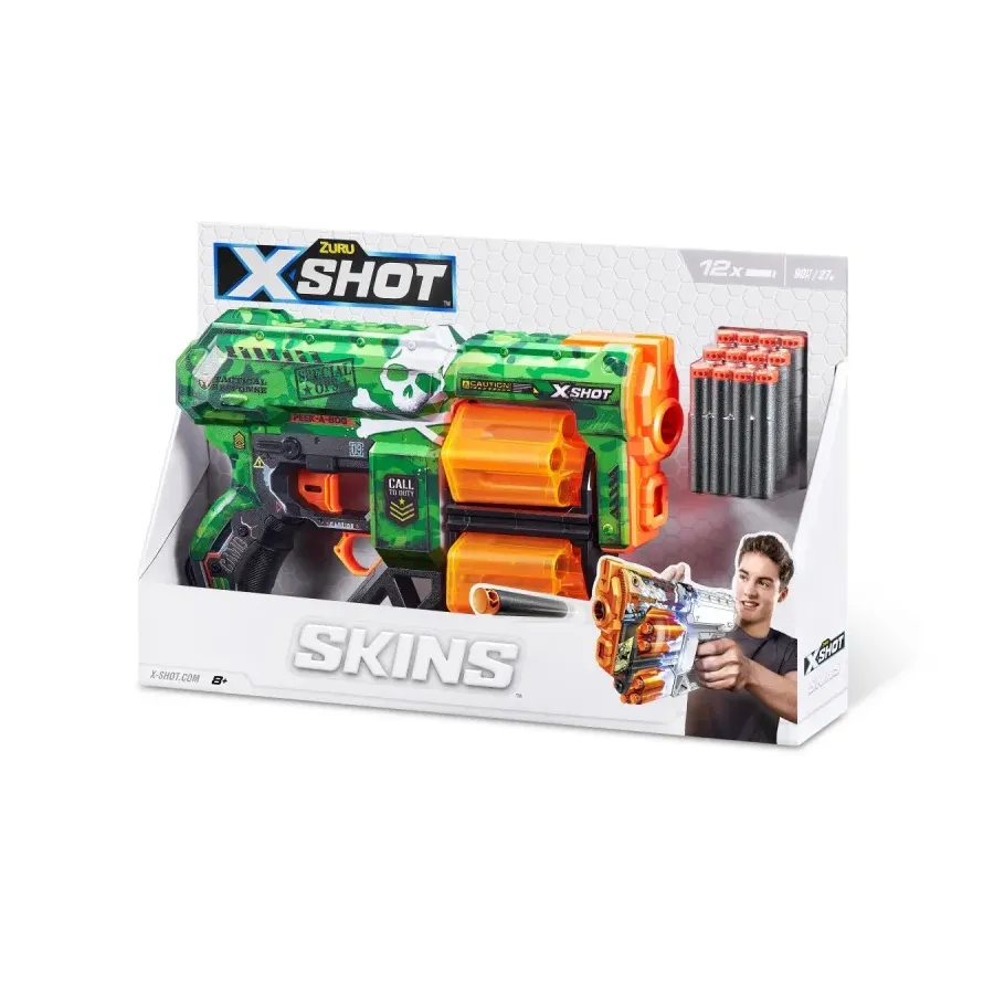 Wyrzutnia SKINS DREAD (12 Strzałek) Wyrzutnia wzór D