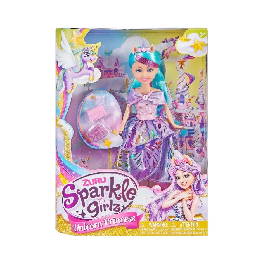 Lalka Jednorożec Księżniczka 10.5 cala